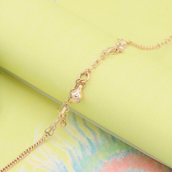 "Rose Gold Plated Charm Bracelet with Bell & Butterfly Accents, XPBL1111 - Picture 5 of 12